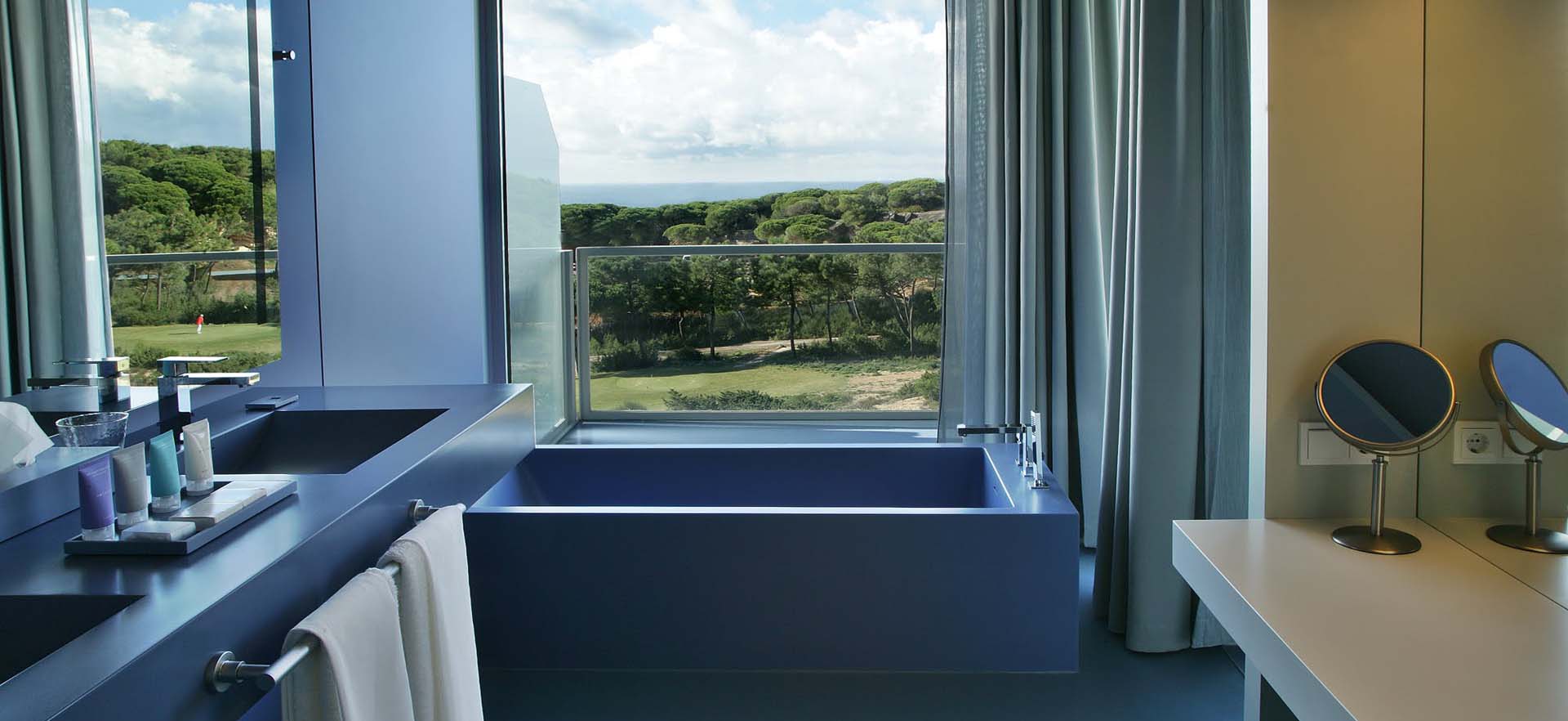 The Oitavos Hotel bathroom Cascais Portugal
